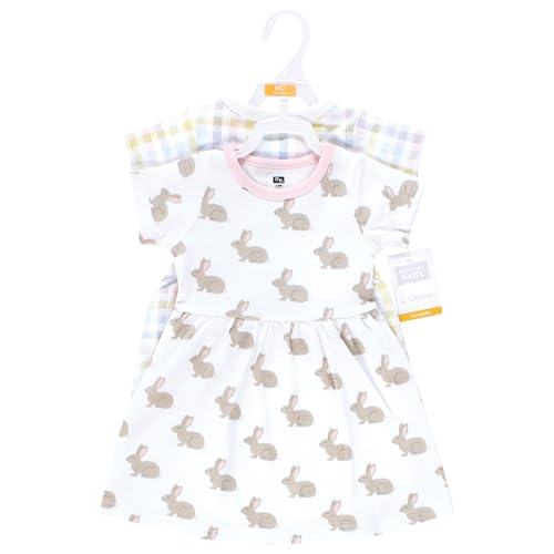 Image of Hudson Baby Girl's Cotton Dresses