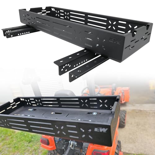 NIXFACE Tractor Tool Tray Organized Storage for Farmers,Landscapers,Homesteaders Compatible with John Deere & Kubota Tractor and Zero Turn Mower