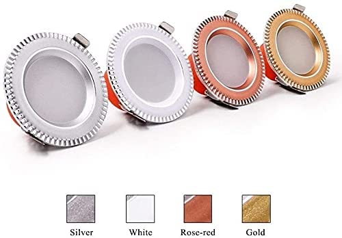 Foco empotrable de techo para escenario y pasillos, kit de 20 luces LED de 60mm 8