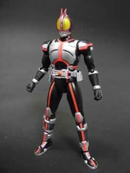 【塗装完成品】仮面ライダー555 フルセット コスプレスーツ 一式複眼発光 仮面ライダーファイズ アクセルフォーム コスプレスーツ 塗装