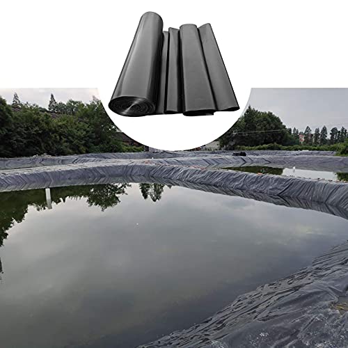 Geyao Vijver Liner HDPE vijver Liner, 2 x 3 m, 2 x 8 m, 3 x 9 m, 6 x 8 m, 9 x 10 m, 10 x 14 m (maat 6 ft x 2 m)