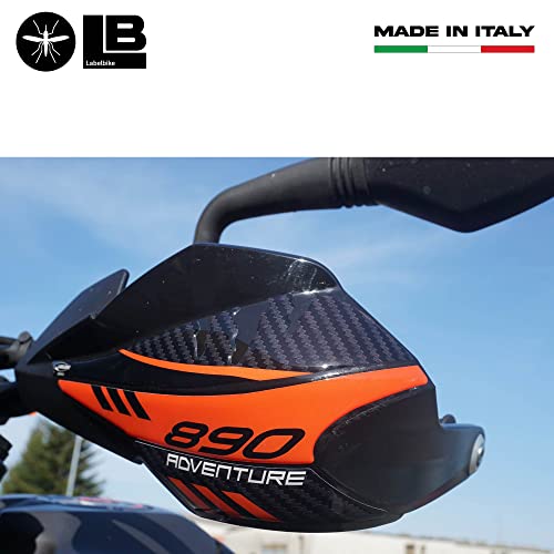 Adesivi 3D Protezione Paramani moto compatibile