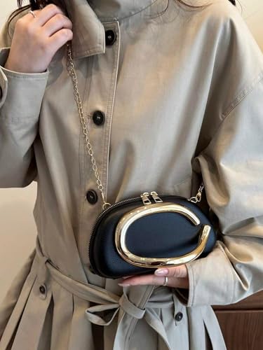 ITALISH Store ITALISH Solid Box Clutch Purse for Women - Image 4
