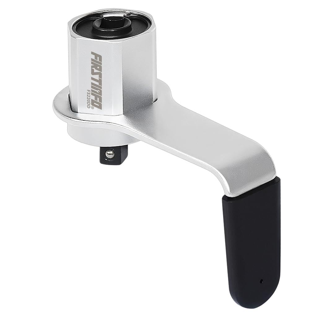 FIRSTINFO F3220DD Manual Torque Multiplier 600 Nm with 3.4:1 Gear Ratio and 1/2 Inch Drive Adapter for Lug Nut Removal and Heavy Duty Wheel Work