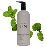 Intelligent Nutrients InspiraMint Shampoo, Invigorating Organic Mint Daily Shampoo for Fine and Oily Hair, Balancing, Refreshing, Color-Safe, Vegan, 32 Fl Oz