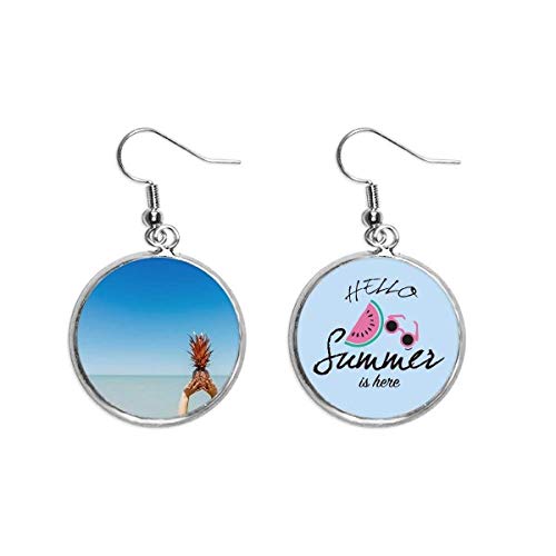 Pendientes ocean sand beach estilo piña para tus días de playa
