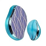 ［2025年 新登場］Anwineke 脱毛器 無痛脱毛器 擦るだけ 最新 だつもうき脱毛器 クリスタルヘアイレイザー レディース メンズ 角質除去 物理脱毛 毛髪の成長速度を抑える 小型 軽量 男女兼用 ファッション お手入れ簡単 環境に優しく コンパクト 家庭用 出張 旅行 エコ 便利（青い）