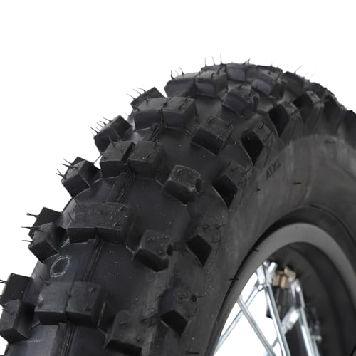 Ausla 10\ Hinterradfelge mit Reifen, 80/100-10 3.00-10, 15mm Achslöcher, 190mm Bremsscheibe, für Dirt Pit Bike und Motorrad