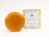 Japanese Persimmon Deodorant For Old People Smell Removal - With Green Tea Extract and Vitamin E - Effectively Eliminating 2-Nanenal - Persimmon Soap Bar. For Body & Hair. Handcrafted In Japan.