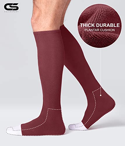 CS CELERSPORT 2/3 Pack Baseball Soccer Softball Socks for Youth & Adult Multi-sport Tube Socks3