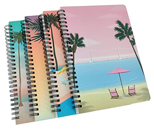 Carnet de croquis ligné pour vos notes de voyage à la plage