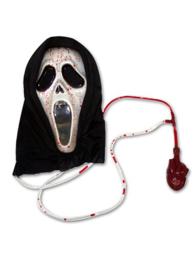Henbrandt Bleeding Scream Ghost Mask, White