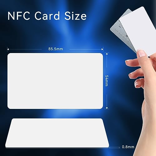 Cartes NFC NTAG215 lot de 100 pour TagMo Amiibo et smartphones compatibles - 2