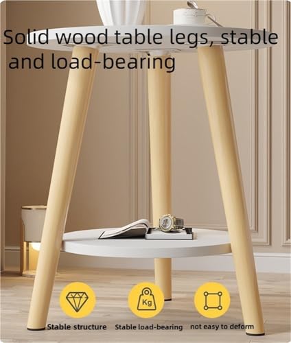 Table d'appoint ronde jaune pour sécuriser les angles du salon - 7