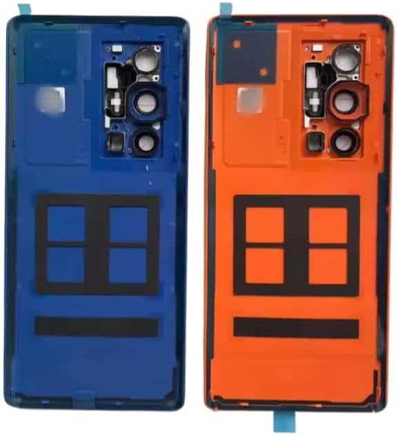 YOOOKOOO Compatible Rear Back Cover for vivo X70 Pro Plus – Battery Door Housing Replacement Part (Blue with Lens)