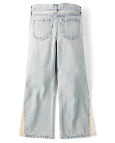 Image of The Children's Place Girls' Wide Leg Jeans