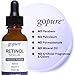 goPure Retinol Serum For Face - Anti-Aging Serum with Retinol for a Firmer, Lifted, and Youthful Look, Formulated with Green Tea and Vitamin E to Improve the Look of Dull, Uneven Skin - 1 fl oz