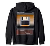 Retro-Motive, inspiriert vom frühen digitalen Zeitalter der Technologie und frischen Grafiken, die in den 70er, 80er und 90er Jahren so kultig waren. Typografie im Glitch-Stil, Testkartenmotive, Disketten, Telefone, Computer und Bänder verleihen Nerds und Geeks einen lustigen Geschmack