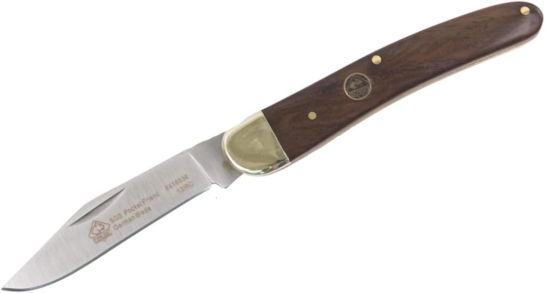 Puma SGB Pocket Friend Jacaranda Wood Folding Pocket Knife