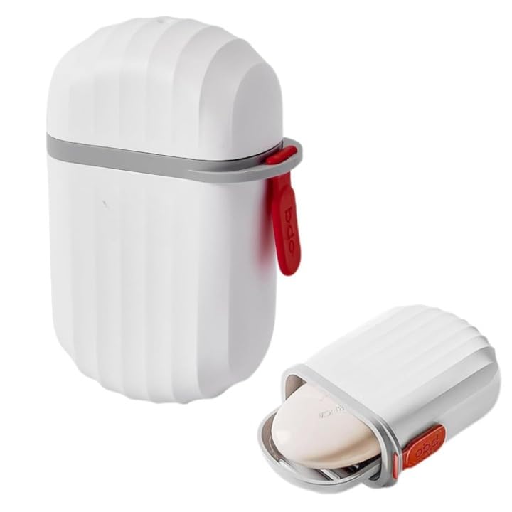 MVM Enterprise 2in1 Leakproof Portable Travel Bar Soap Box Case with Cover and Soap Holder Dish Drainage Tray for Bathroom Camping Travelling - Best Bar Soap Travel Container(1 pc) (B0CS6H1LN8) Amazon Price History, Amazon Price Tracker