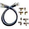Octopus Autopilot Drives OC17SUK42, 30 Hose & Fitting Kit Including Orb NPT Helm Fittings,One