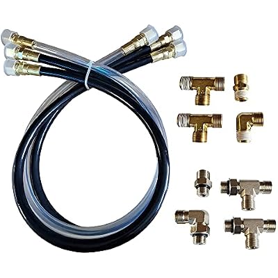 Octopus Autopilot Drives OC17SUK42, 30 Hose & Fitting Kit Including Orb NPT Helm Fittings,One