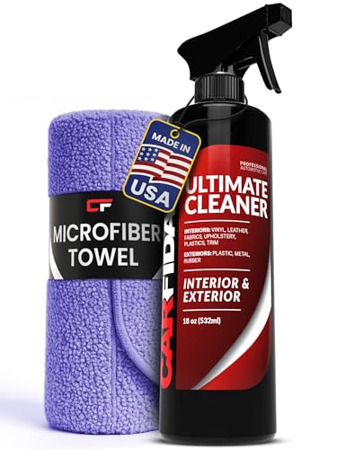 Carfidant Ultimate Car Interior Cleaner - Professional Stain and Odor