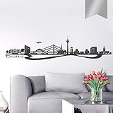 WANDKINGS Wandtattoo Skyline Düsseldorf (mit 