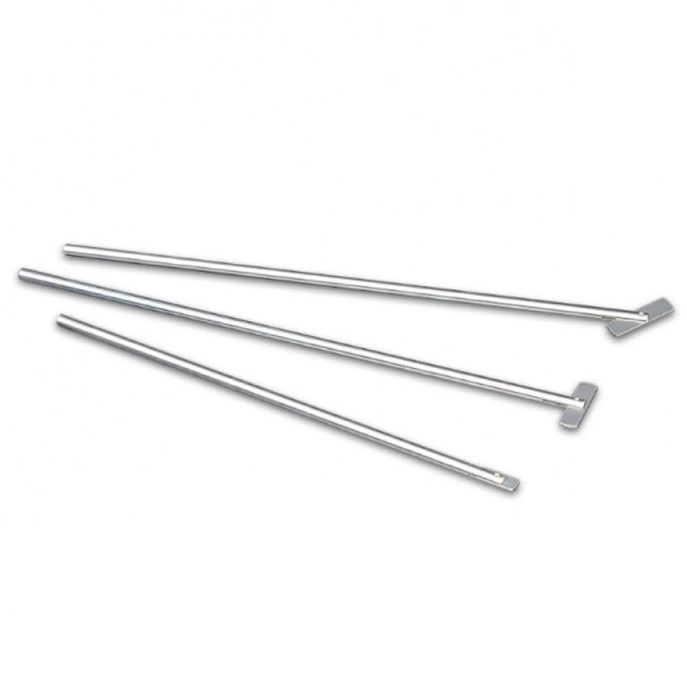 Łopatka mieszająca inox, proste ruchome ostrze z prętem, 1 Szt