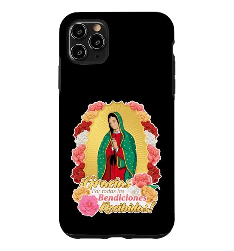 Our Lady Virgen De Guadalupe Saint Virgin Mary Roses Flowers �X�}�z�P�[�X iPhone 11 Pro Max �p