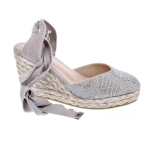 Alma en Pena V23BL4050 -Alpargatas Mujer Beige talla 37