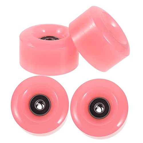 Abaodam Skating Accessory Kit 4pcs Skating Wheels for Outdoor Roller Skates High Performance Long-lasting