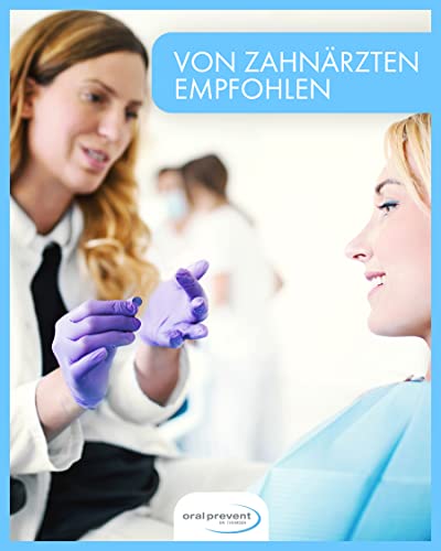 Oral Prevent Plaque Färbetabletten - Zahnfärbetabletten für Kinder/Erwachsene - Kautabletten - Zahnbelag einfärben - Erythrosinfrei - 40 Stück
