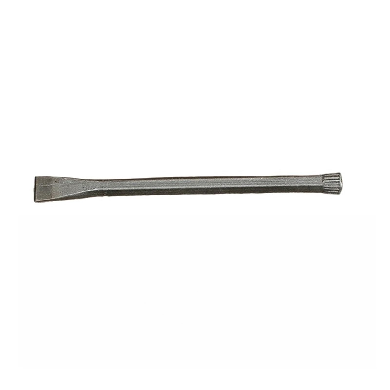 Cincel de metal frío for piedra, cemento y hormigón (250/300/350 mm), boca plana, 1 unidad