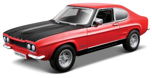 Preisvergleich Produktbild 1970 Ford Capri RS 2600 rot 1:32 Bburago 43207
