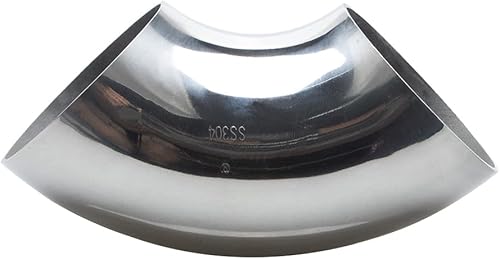 Miniatura 8 de Codo de acero inoxidable de 4 pulgadas de 90  de grosor de codo de mandril de 16GA.065 pulgadas de pared - Tubo de escape de codo de acero