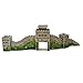 Runsong Creative 3D Puzzle Paper Model Great Wall DIY Fun & Educational Toys World Great Architecture Series, 28 Pcs