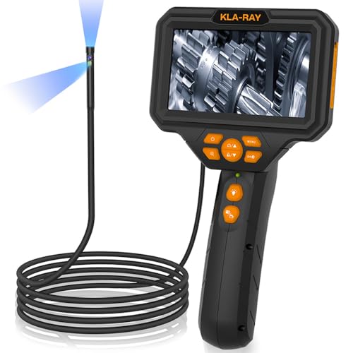 Endoscope articulé double objectif : localisez les pannes de tuyaux et machines