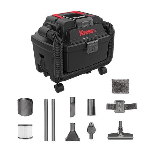 KH035.9 20 V 250W/17Kpa Şarjlı Islak/Kuru Süpürge ve Üfleme, Flexi Esnek Hortumlu, Akü Dahil Değildir