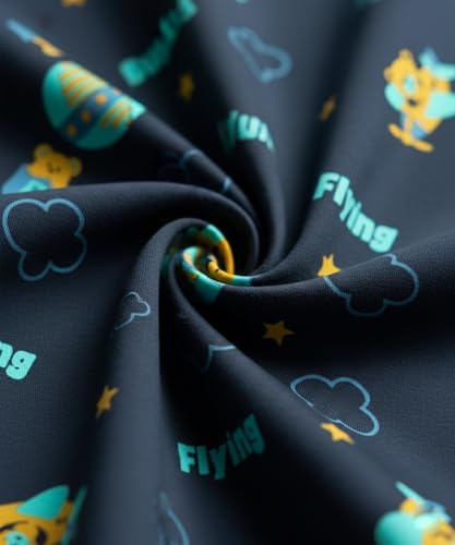 Image of KYDA KIDS Boys Cotton Blend Regular Fit Printed Trunks | Supersoft Elastic Waistband Underwear | Breathable Kids Innerwear Multicolor Combo (Pack of 3)