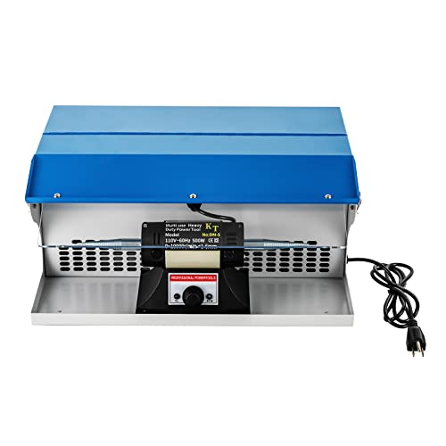 Goudergo 110V 500W Benchtop Polishing Buffing Machine,DM-5 Jewelry Tabletop Polishing Machine,Buffer Polisher Tool for Polishing Jewelry, Aluminum, Chrome