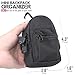 WYNEX Tactical Compact EDC Pouch, Utility Zipper Pocket Organizer Pouches Small Pouch Accessories Mini Coin Purse Keychain Wallet for Men