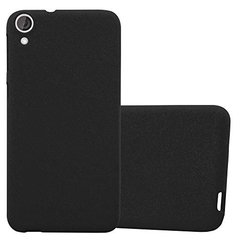 Cadorabo Funda para HTC Desire 820 en Frost Negro - Cubierta Proteccíon de Silicona TPU Delgada e...
