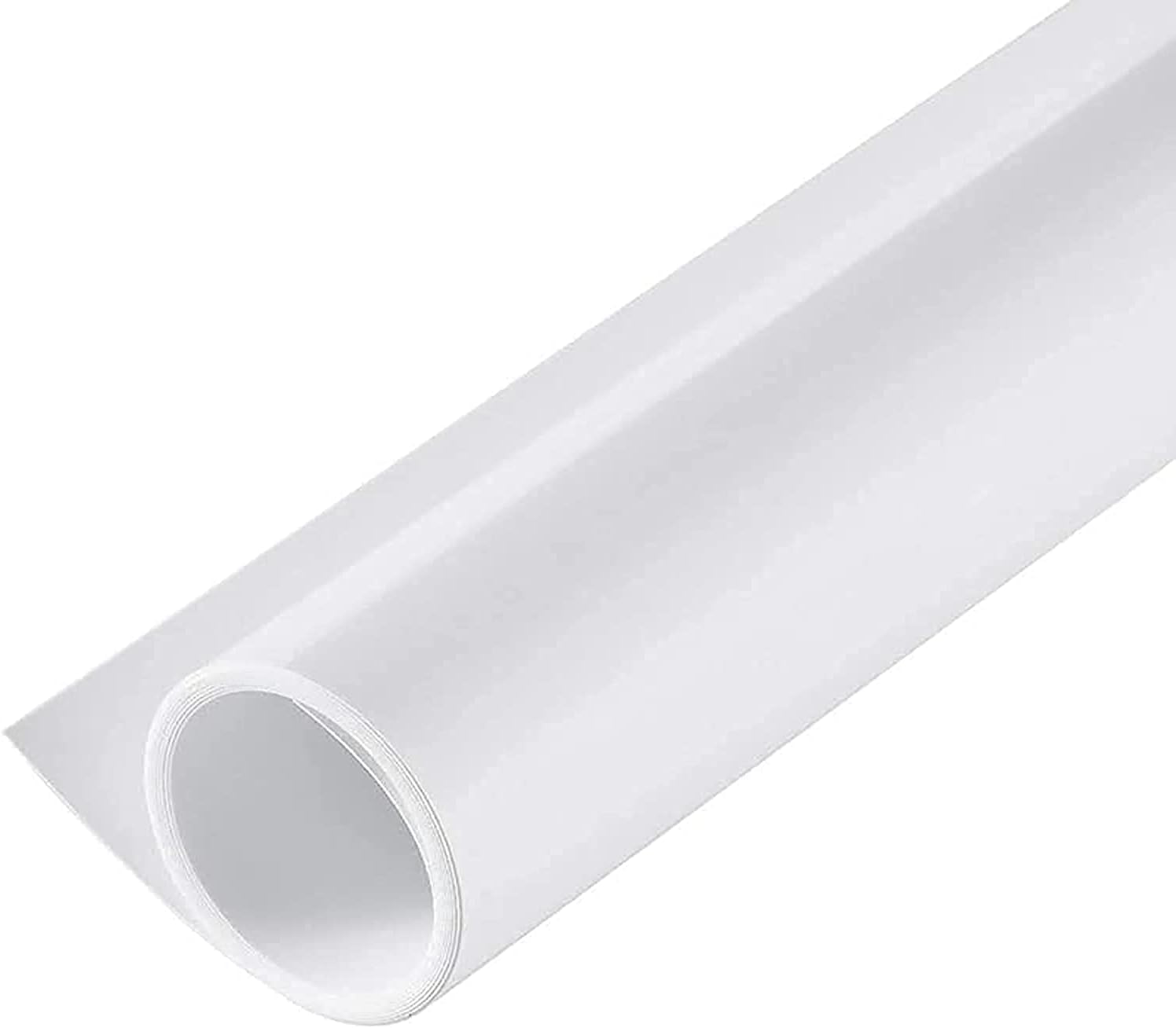 120x200cm Photography Backdrop Matte PVC Background Paper for Photo Video Photography Studio (WHITE)