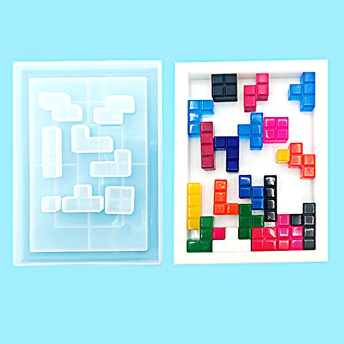 Tray Molds with Sides for Resin, Epoxy Resin Geode Mold for Making Rectangular Large Tray.Resin Clay Crafts, DIY Craft Project