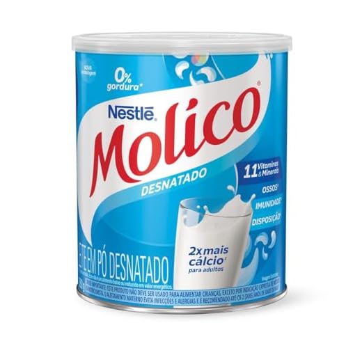 Leite em Pó, Desnatado, Nutrição diária para seus ossos, Molico, 280g