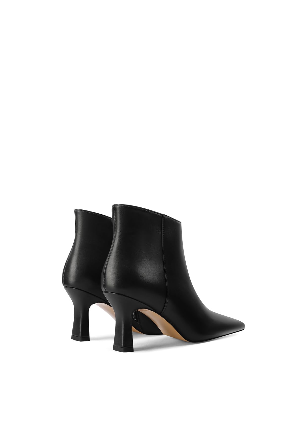 QUEEN HELENA Tronchetti a Punta Stivaletti con Tacco Casual Eleganti Donna K3430