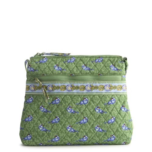 Image of Vera Bradley Women's Premium Cotton Original Zip Hipster Crossbody Bag