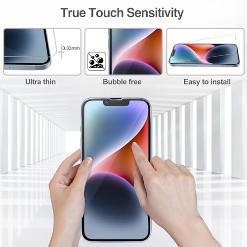 ProCase 2 Pack Protector Pantalla Claro para iPhone 6.1" miniatura 4