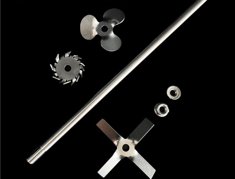 Lab Dispersion Paddle, 304 Stainless Steel Lab Mixer Accessory Dispersing Disc Stirring Rod Blades Multiple Sizes(Dispersing disc: 5cm)